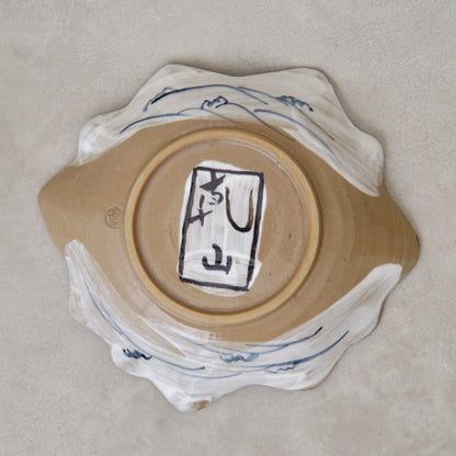 色絵向付 竜田川図（清水焼・乾山写） | 宮本 博