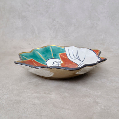 色絵向付 竜田川図（清水焼・乾山写） | 宮本 博