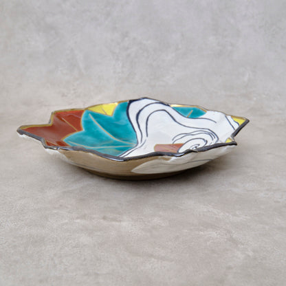 色絵向付 竜田川図（清水焼・乾山写） | 宮本 博