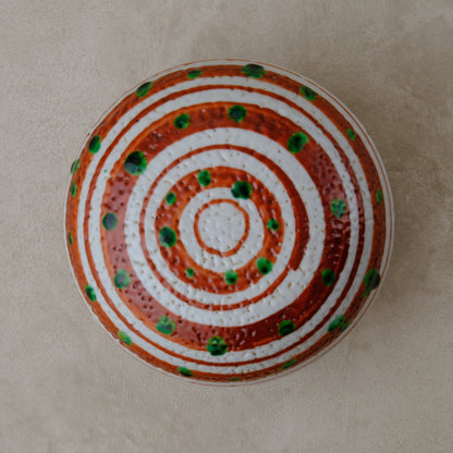 蓋物・小物入れ 赤絵 - 益子焼 - 01 | 松原 直之