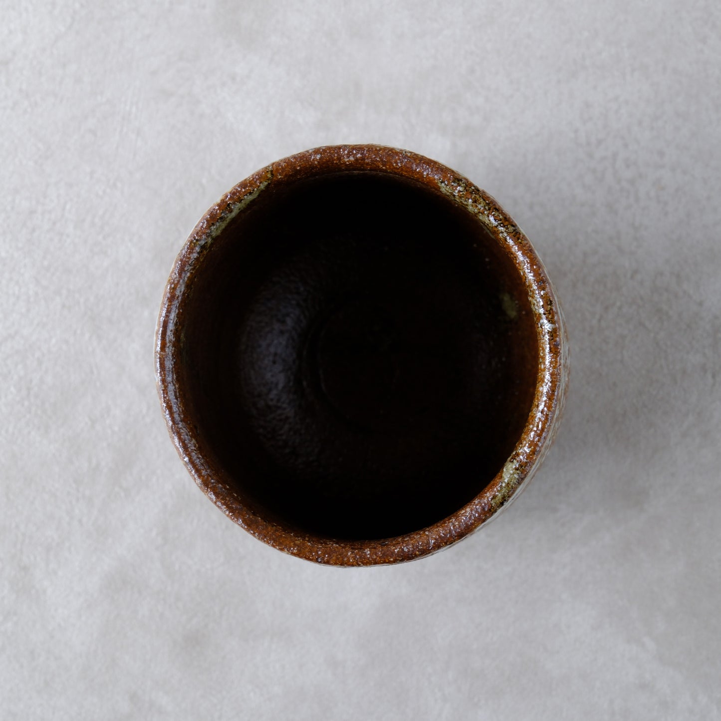 湯呑み小 象嵌唐草文 - 益子焼 - 01 | 松原 直之