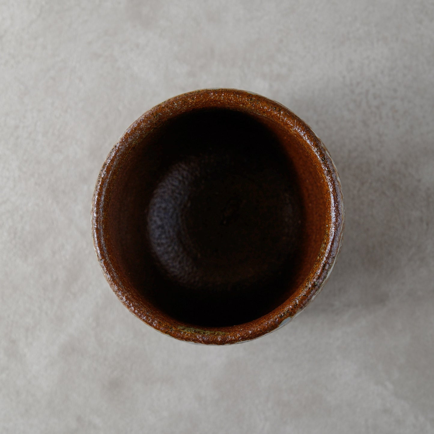 湯呑み小 象嵌唐草文 - 益子焼 - 04 | 松原 直之